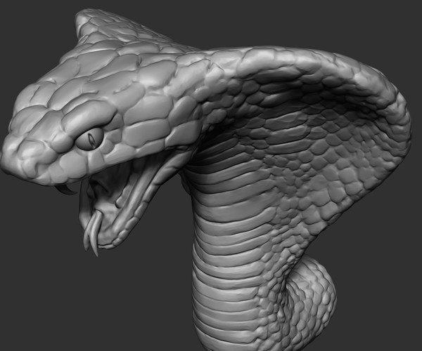 ArtStation - Cobra Head 3d Printable | Resources