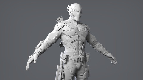 Future Soldier Zbrush