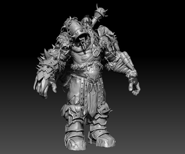 ArtStation - Orc Zbrush | Resources