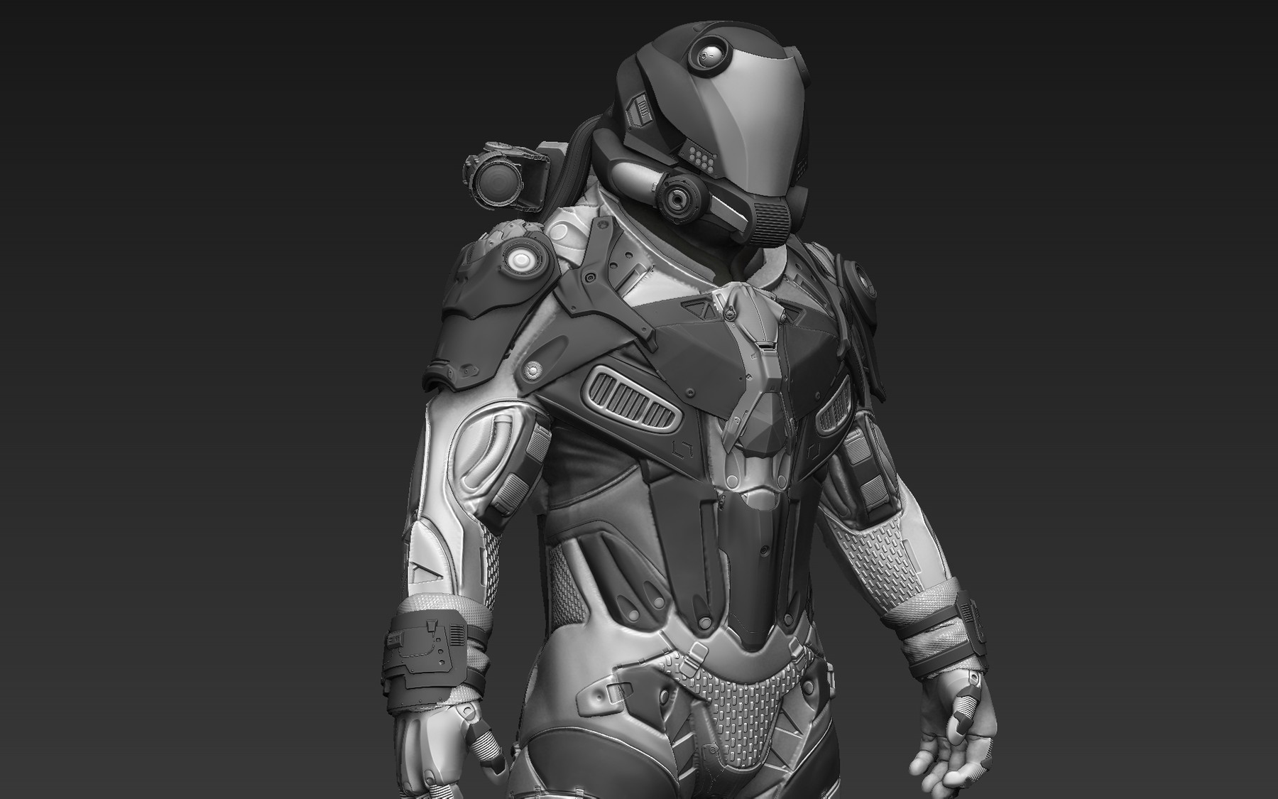 ArtStation - Space Suit Zbrush | Resources