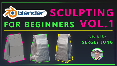 Blender sculpting for beginners vol. 1