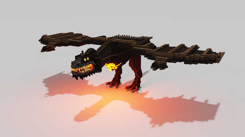 Voxel Dragon