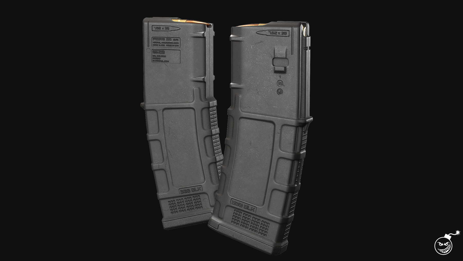 ArtStation - AR/M4 - Magpul Pmag | Game Assets