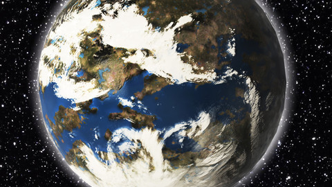 Alien planet (Earth type)