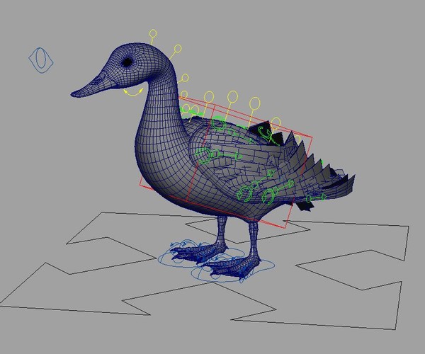 ArtStation - Bird Rig | Resources