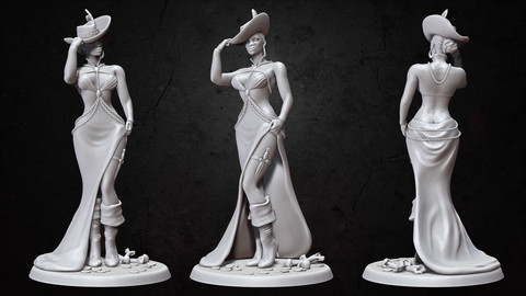 Belladonna - STL - 3D Print File