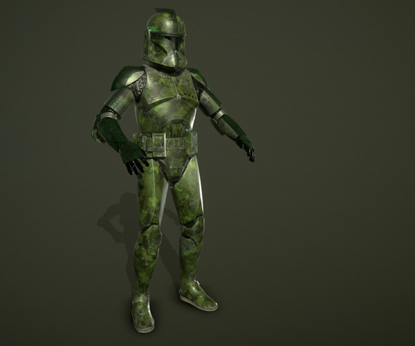 ArtStation - Clone trooper Phase 1 jungle | Resources