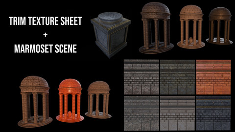 Trim Texture Sheet - Medieval