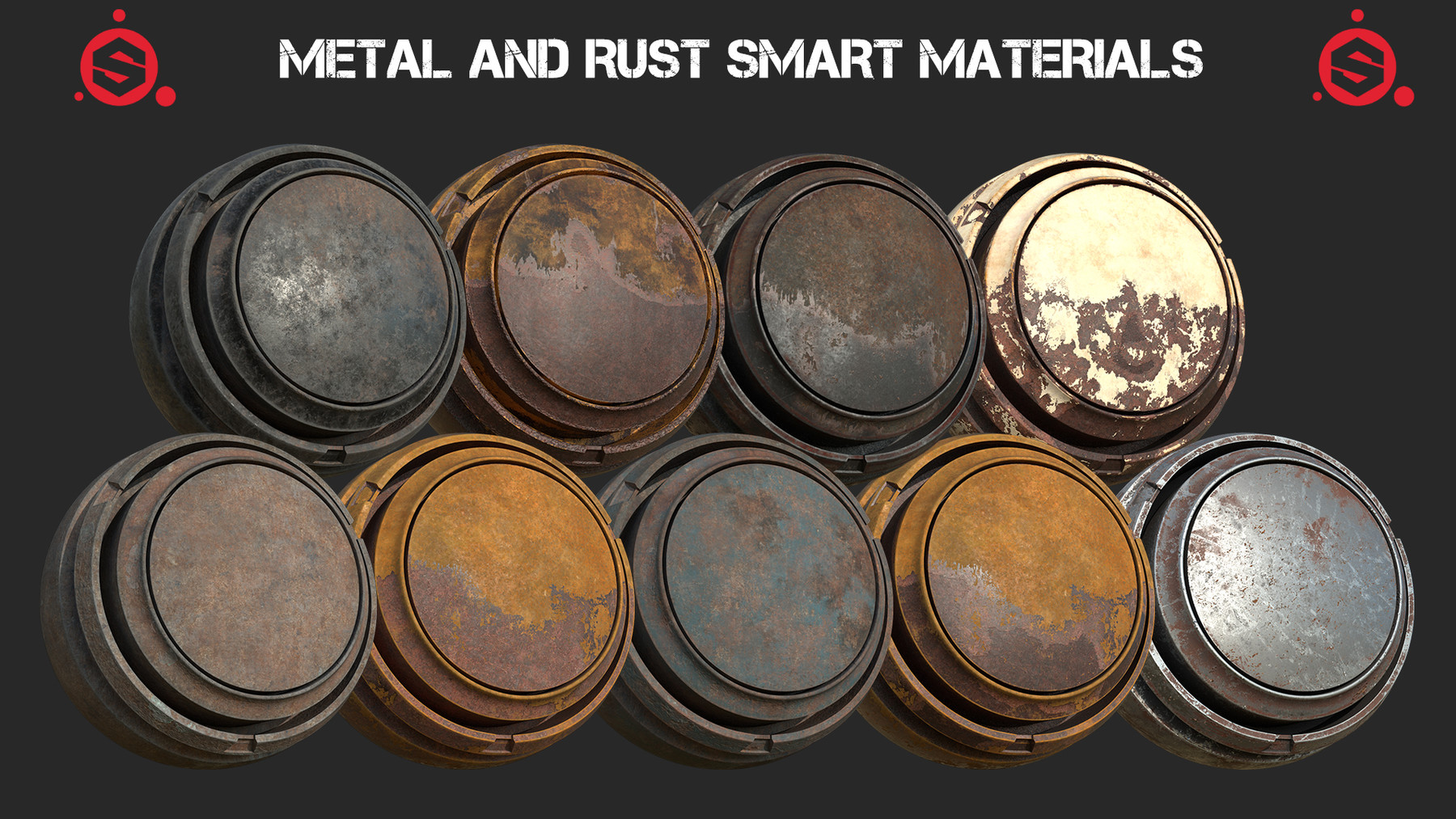 Rust metal material фото 50