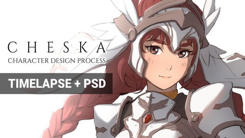 Character Design Process - Cheska