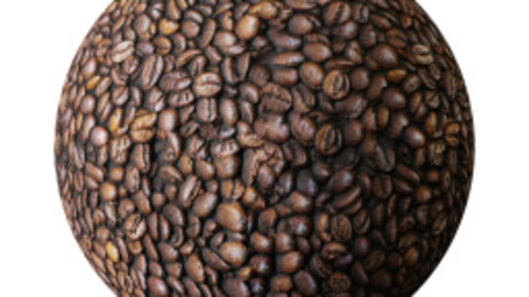 Coffee Bean PBR Material