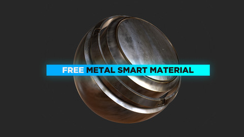 Free Metal Smart Material for Substance Painter