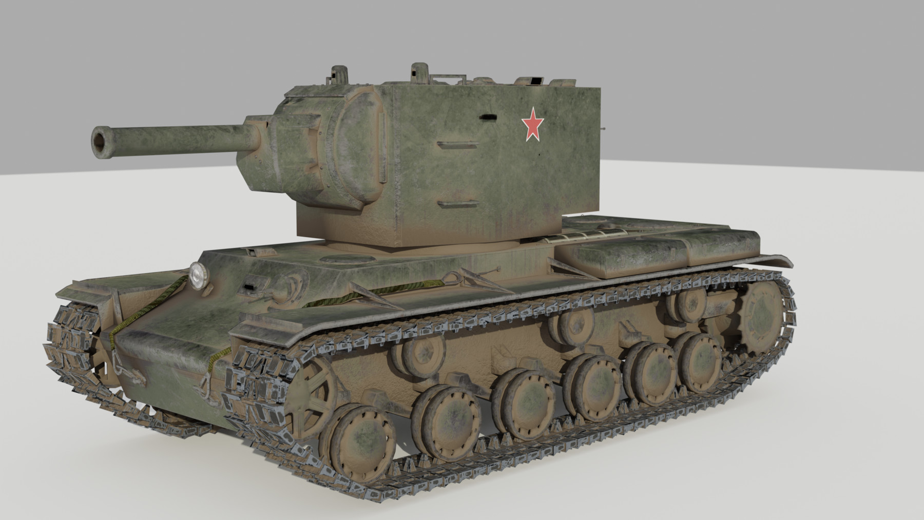 ArtStation - KV 2 Soviet Heavy Tank | Resources