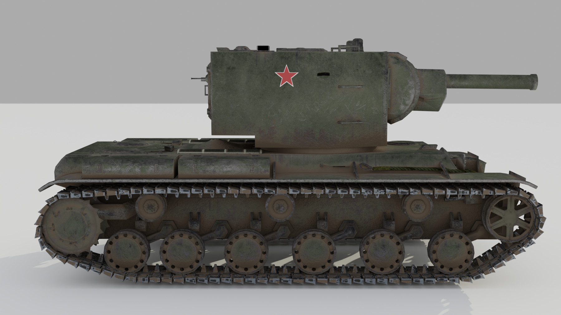 ArtStation - KV 2 Soviet Heavy Tank | Resources