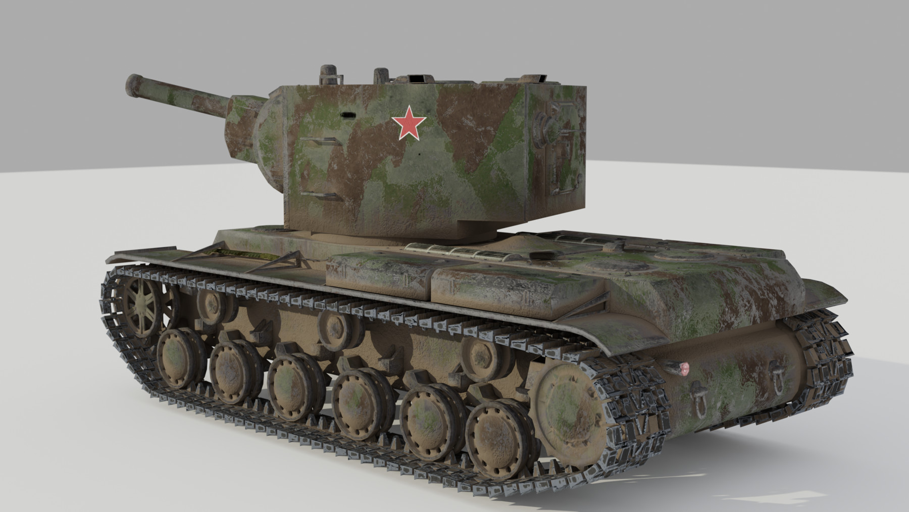 ArtStation - KV 2 Soviet Heavy Tank | Resources