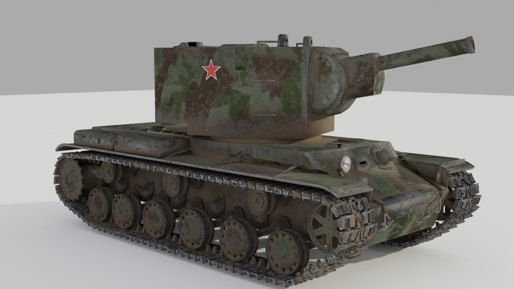 ArtStation - KV 2 Soviet Heavy Tank | Resources