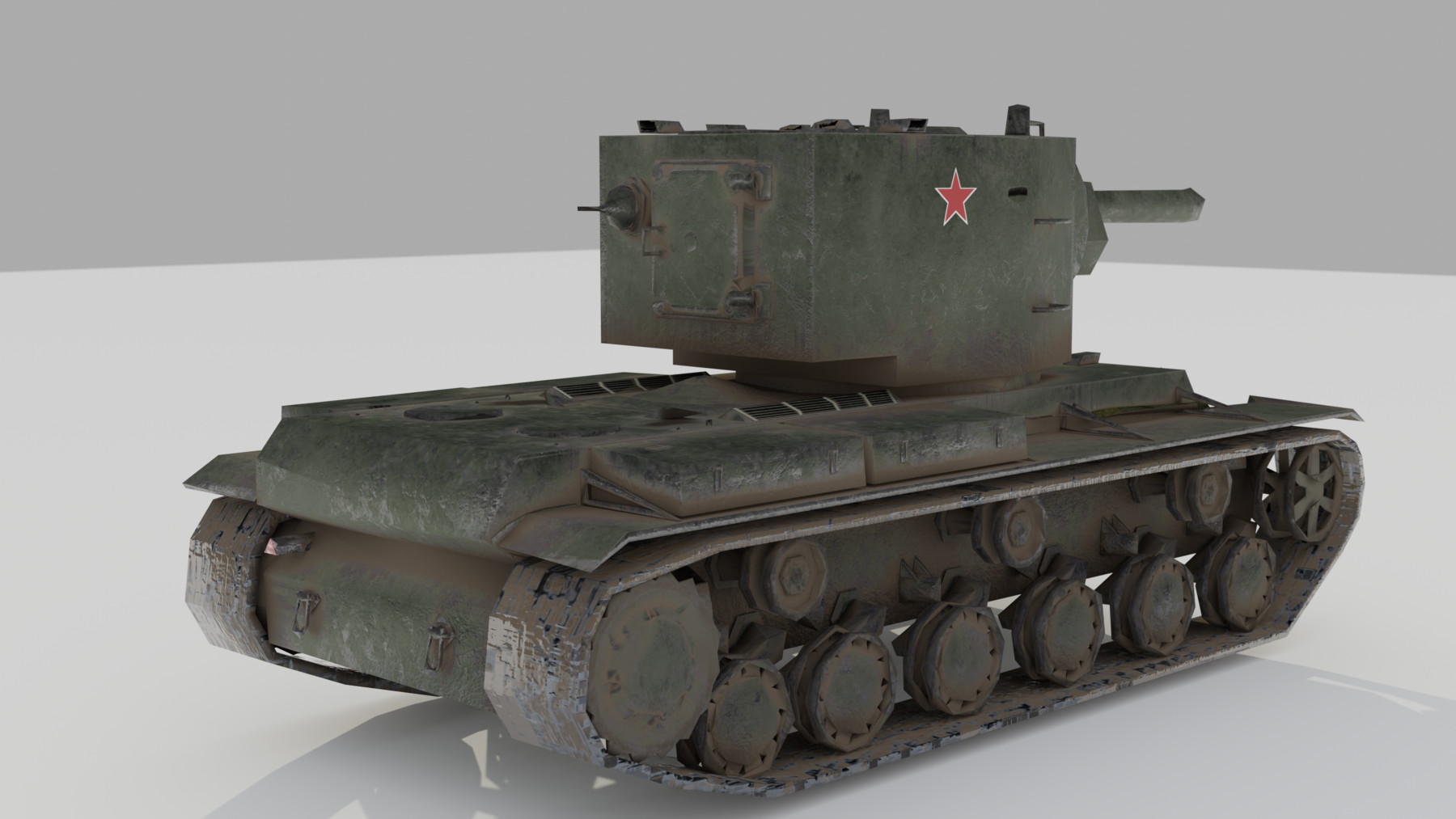 ArtStation - KV 2 Soviet Heavy Tank | Resources