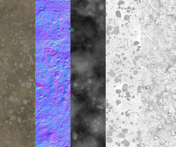 ArtStation - Rocky Soil Substance Designer Material + Textures | Resources