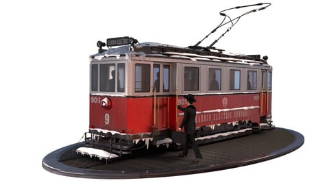 trolley-bus 摩电车