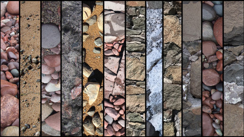 Textures: Groups of Rocks