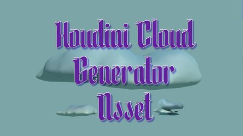 Houdini cloud generator (HDA)