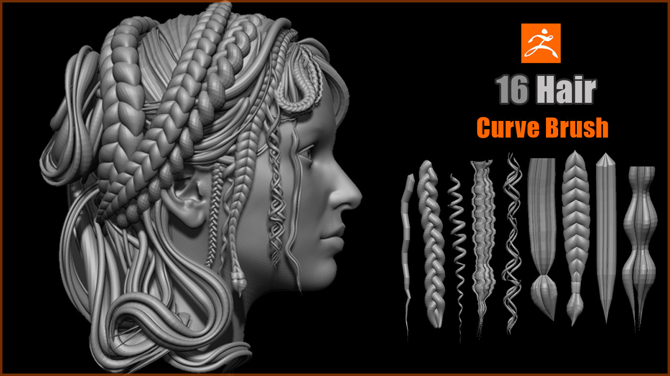 zbrush curve brush taper at the end