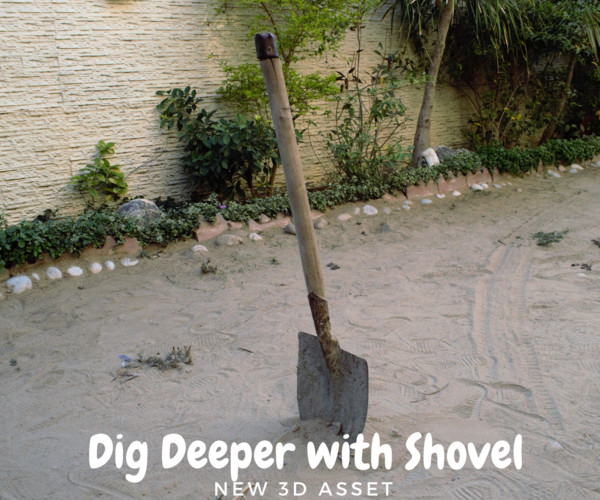 ArtStation Broken Shovel Resources