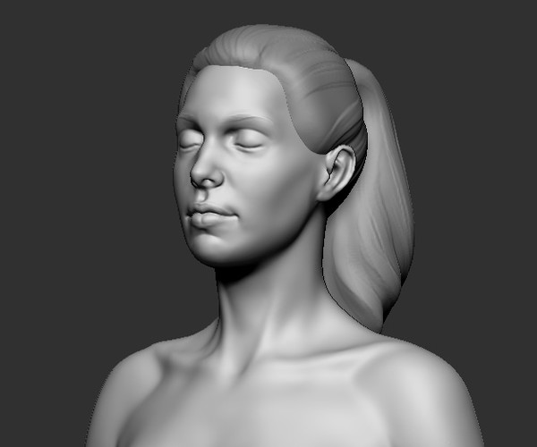 ArtStation - Female Body Base Mesh | Resources