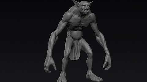 Goblin Zbrush High Poly