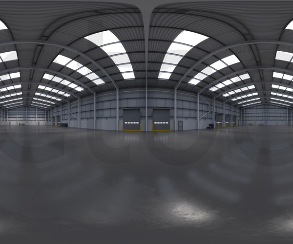 ArtStation - HDRI - Industrial Warehouse Interior 11 | Resources