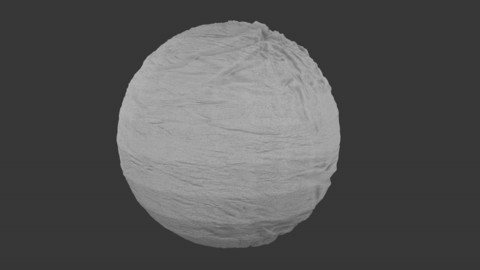 SEAMLESS CREASED CLOTH DISPLACEMENT TEXTURE 1