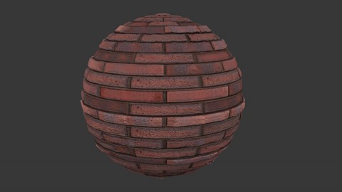 SEAMLESS RED BRICK WALL TEXTURE 1