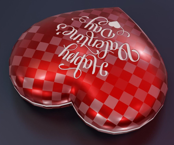 ArtStation - Heart Shaped Box 3D Model | Game Assets