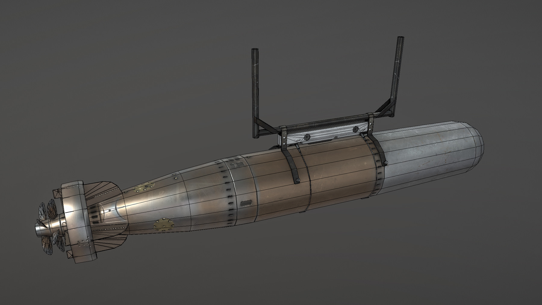 ArtStation - US Torpedo MARK13-2 | Game Assets