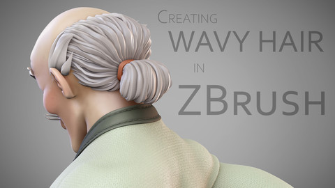 Creating Wavy Hair in ZBrush