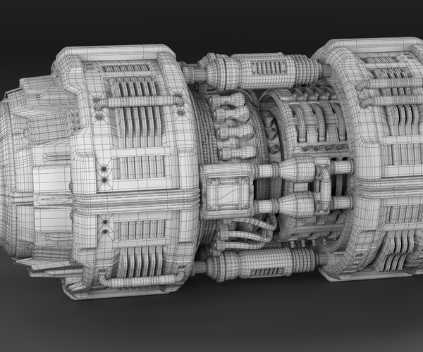 ArtStation - Sci Fi Mega Elements KITBASH - SUBDIVISION READY - Full 3D ...