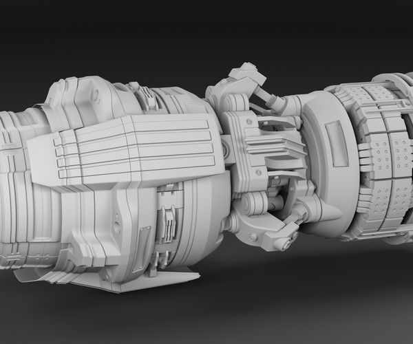 ArtStation - Sci Fi Mega Elements KITBASH - SUBDIVISION READY - Full 3D ...