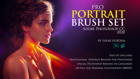 Portrait Brush Set for Photoshop