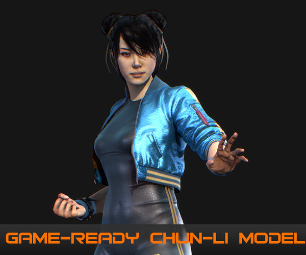 ArtStation - Chun Li Game Ready model | Resources