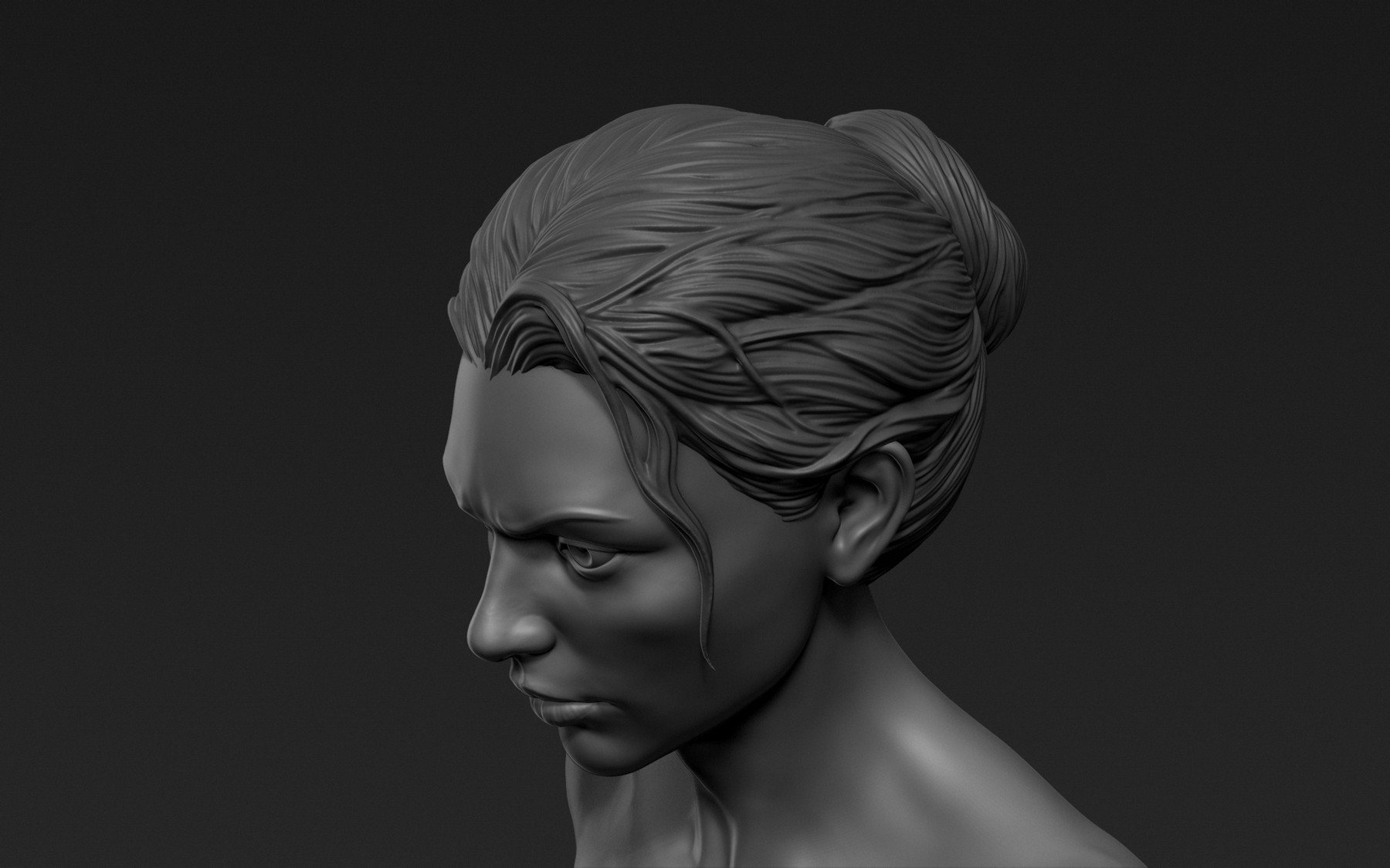 zbrush blend hair with body