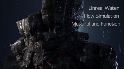 Unreal Water Flow Simulation Material