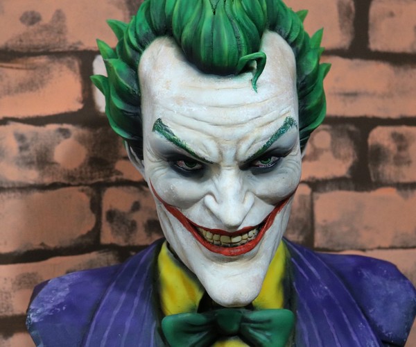 ArtStation Joker Bust STL for 3d print Resources
