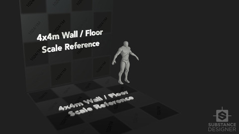 Substance Designer - Scale Reference Mesh