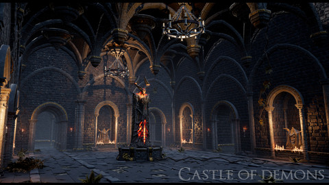 Demon Castle Labyrinth UE4 project