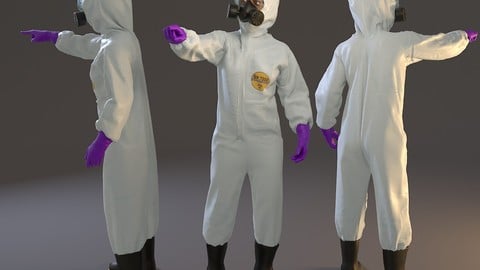 Biohazard Suit Female ACC 2130 009
