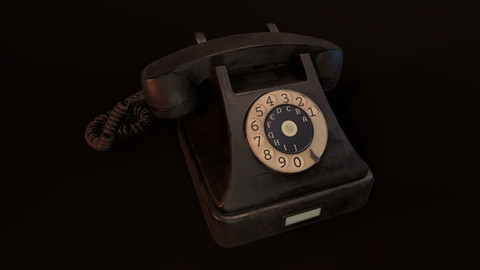 Old Phone - PBR Model