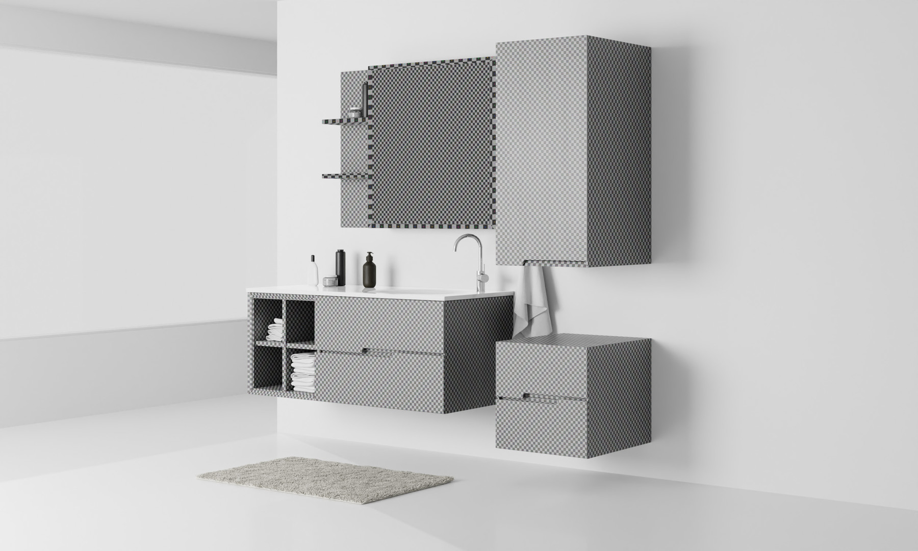 Artstation - Bathroom Furniture Set 