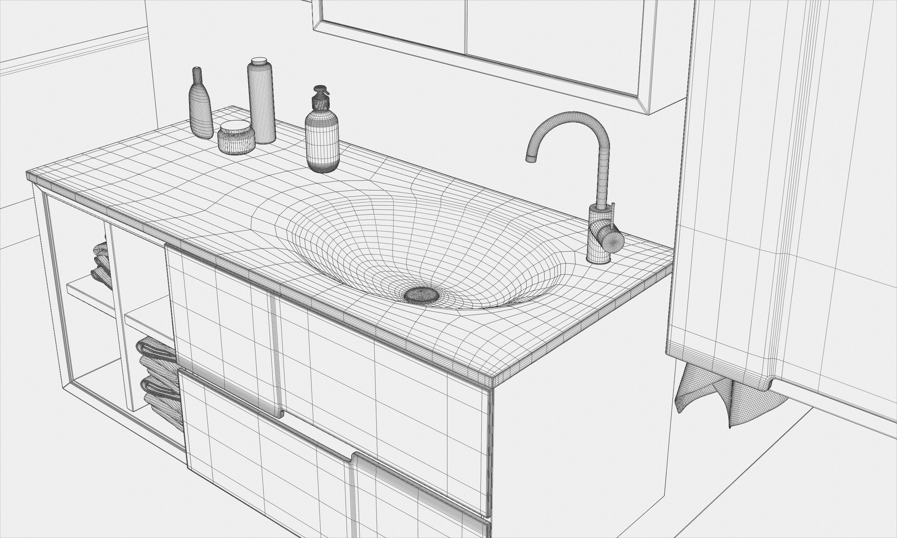ArtStation Bathroom Furniture Set Resources