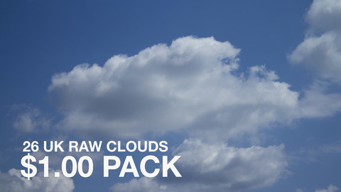 26 RAW UK Clouds Pack
