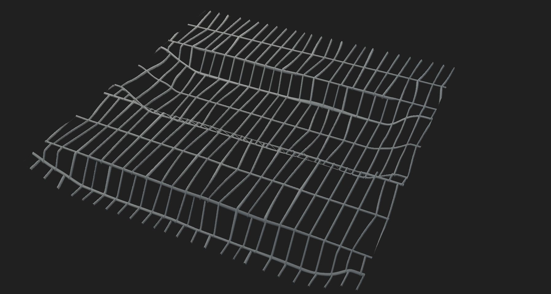 ArtStation - Procedural Wire Netting Material (%100 Substance